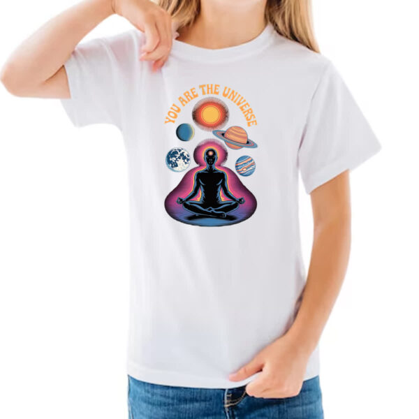 Camiseta Infanto Juvenil You are the universe - Imagem 3