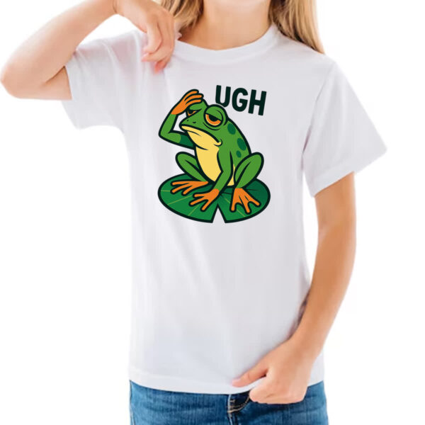 Camiseta Infanto Juvenil Sapo com enchaqueca - Imagem 3