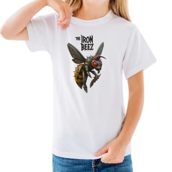 Camiseta Infanto Juvenil The Iron Beez - Imagem 3