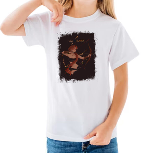 Camiseta Infanto Juvenil Anime Signo de Sagitario - Imagem 3