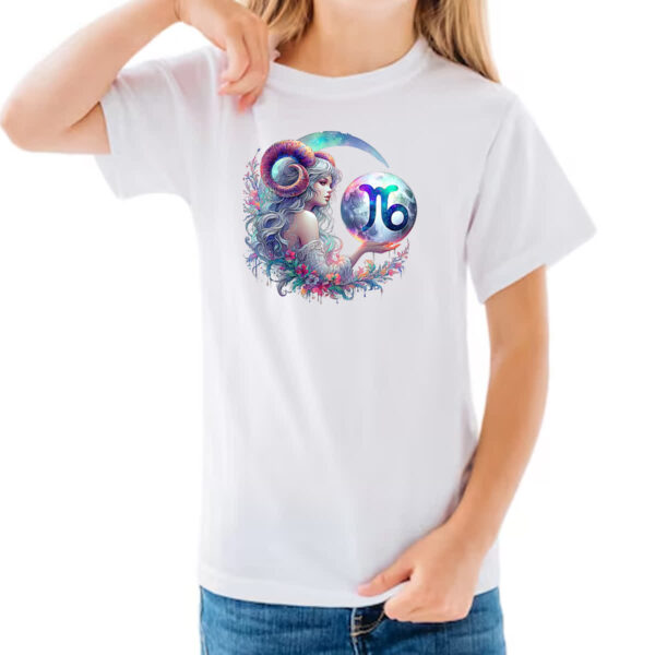 Camiseta Infanto Juvenil Signo Diva de Capricornio - Imagem 3