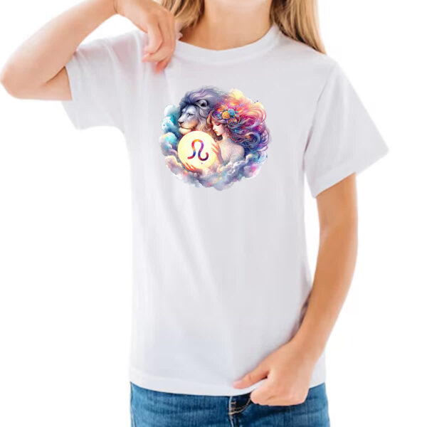 Camiseta Infanto Juvenil Signo Diva de Leao - Imagem 3