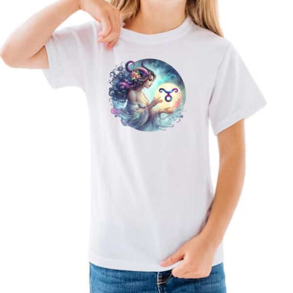 Camiseta Infanto Juvenil Signo Diva de Touro - Imagem 3