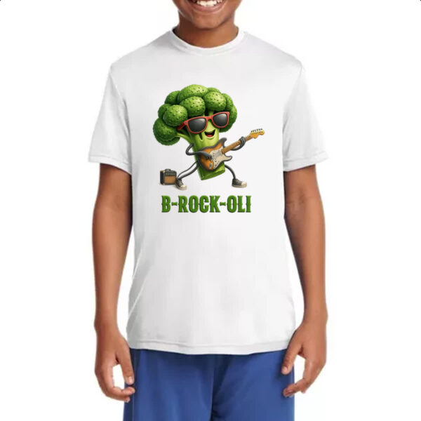 Camiseta Infanto Juvenil Brocolis Rock Roll - Imagem 4
