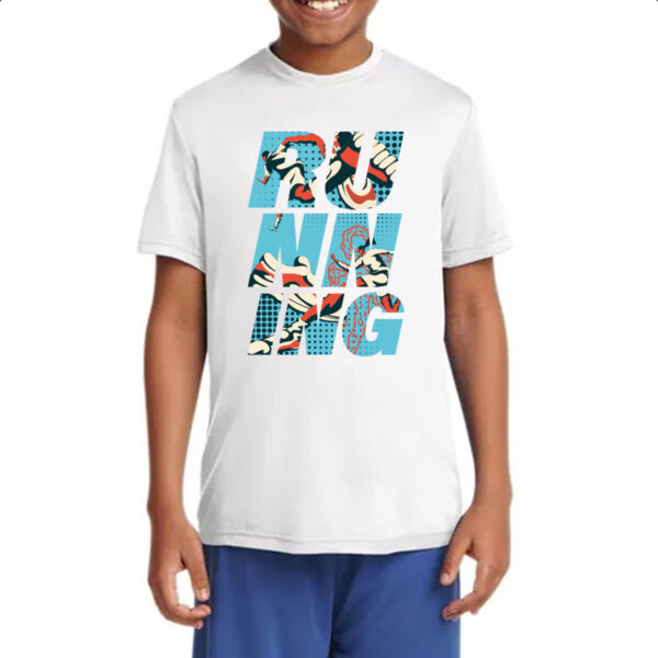 Camiseta Infanto Juvenil Running Correndo Esporte - Imagem 4
