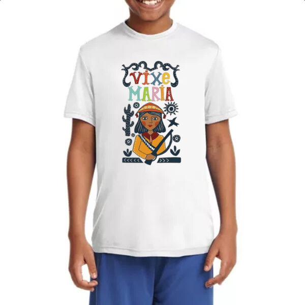 Camiseta Infanto Juvenil Vixe Maria Bonita - Imagem 4