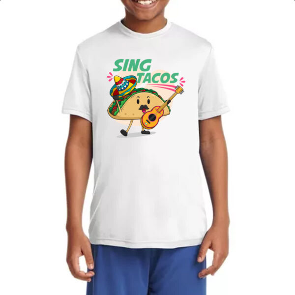 Camiseta Infanto Juvenil Tacos Cantor - Imagem 4