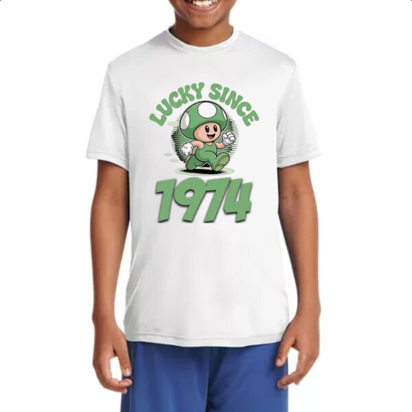 Camiseta Infanto Juvenil Lucky Since 1974 - Imagem 4