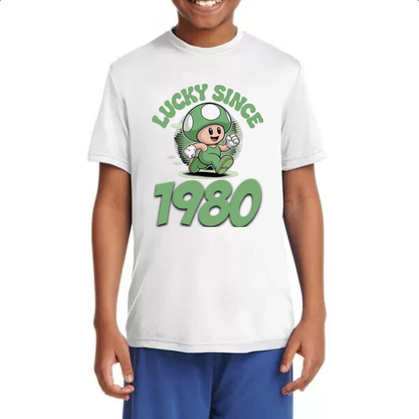 Camiseta Infanto Juvenil Lucky Since 1980 - Imagem 4