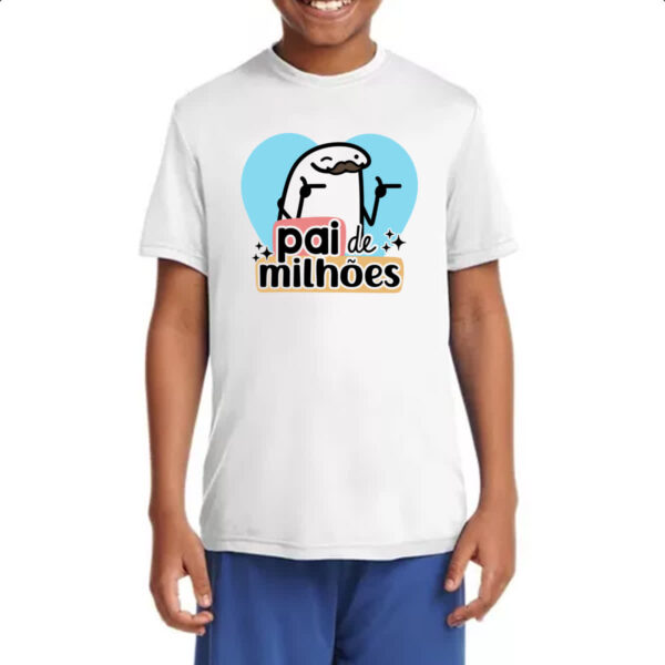 Camiseta Infanto Juvenil Dia dos Pais Flork Milhoes - Imagem 4