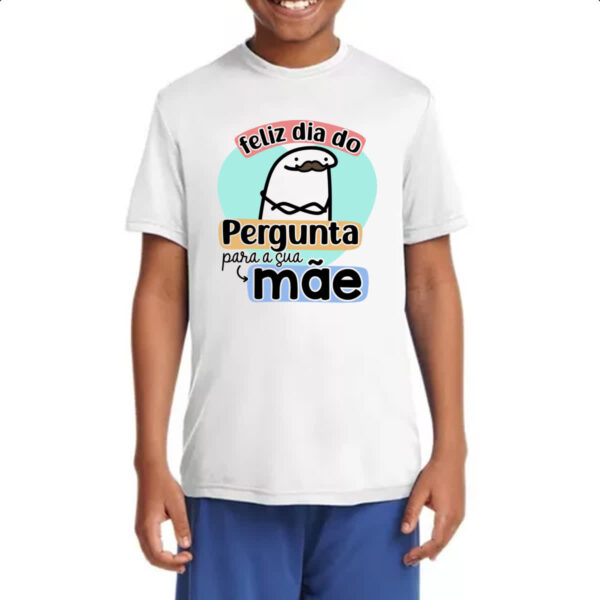 Camiseta Infanto Juvenil Dia dos Pais Flork Pergunta - Imagem 4