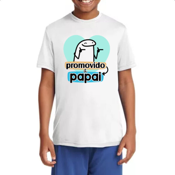 Camiseta Infanto Juvenil Dia dos Pais Flork Promovido - Imagem 4