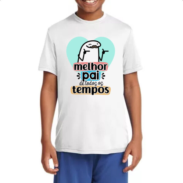 Camiseta Infanto Juvenil Dia dos Pais Flork Tempos - Imagem 4