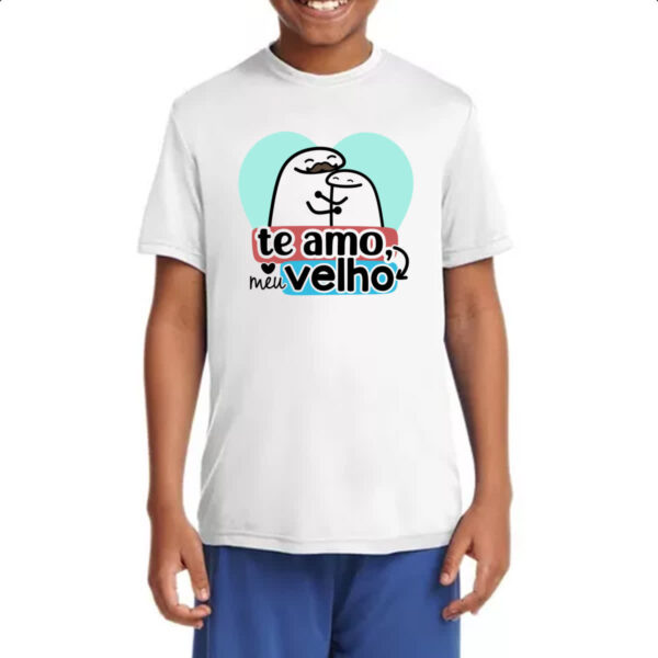 Camiseta Infanto Juvenil Dia dos Pais Flork Velho - Imagem 4