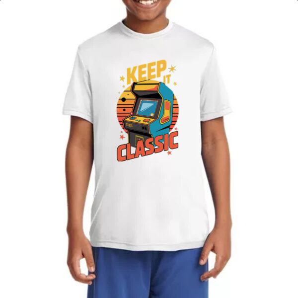 Camiseta Infanto Juvenil Arcade Keep it Classic - Imagem 4