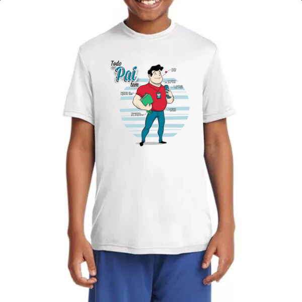 Camiseta Infanto Juvenil Todo pai tem - Imagem 4