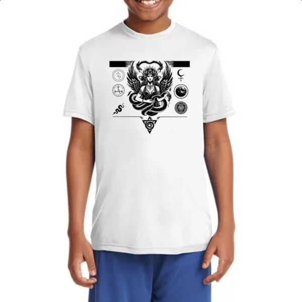 Camiseta Infanto Juvenil Lilith Simbologia - Imagem 4