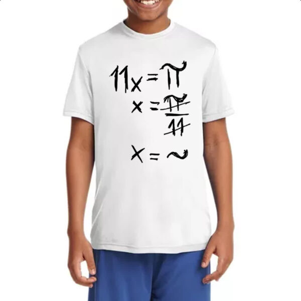 Camiseta Infanto Juvenil Equacao matematica PI TIL - Imagem 4