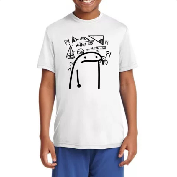 Camiseta Infanto Juvenil Flork Meme Matematica - Imagem 4