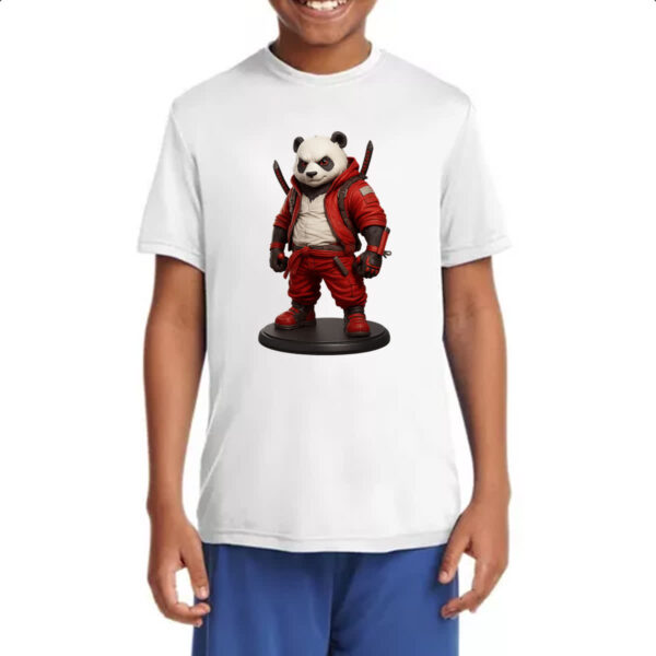 Camiseta Infanto Juvenil Panda Punk Samurai - Imagem 4