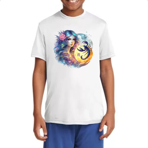 Camiseta Infanto Juvenil Signo Diva de Escorpiao - Imagem 4