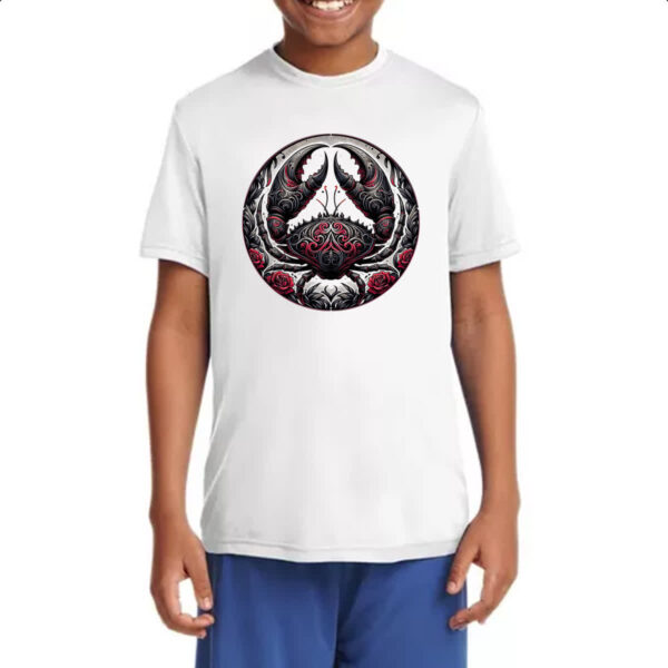 Camiseta Infanto Juvenil Signo Gotico de Cancer - Imagem 4