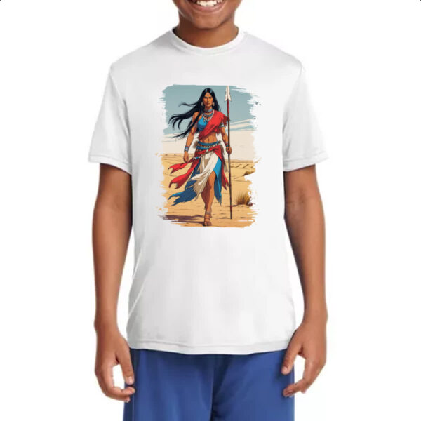 Camiseta Infanto Juvenil Guerreira Apache - Imagem 4