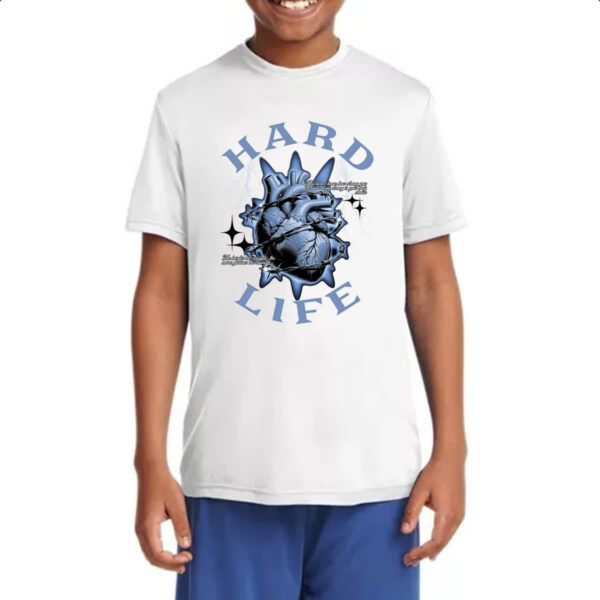 Camiseta Infanto Juvenil Hard Life - Imagem 4