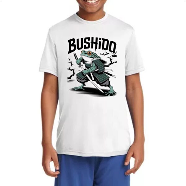 Camiseta Infanto Juvenil Sapo Bushido 2 - Imagem 4