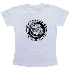 Camiseta Infanto Juvenil Motorcycle Can you read