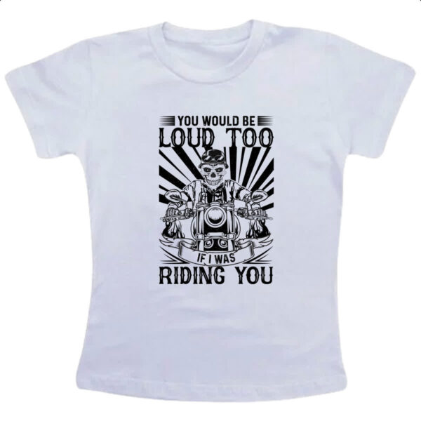 Camiseta Infanto Juvenil Motorcycle Rinding You