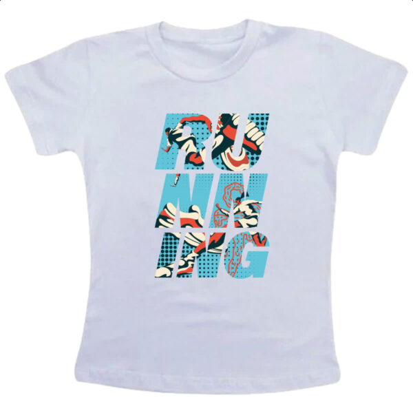 Camiseta Infanto Juvenil Running Correndo Esporte