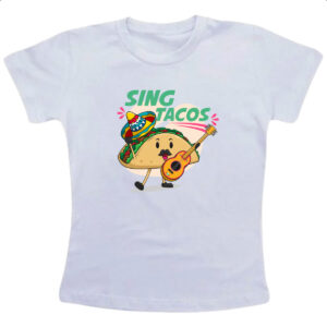 Camiseta Infanto Juvenil Tacos Cantor