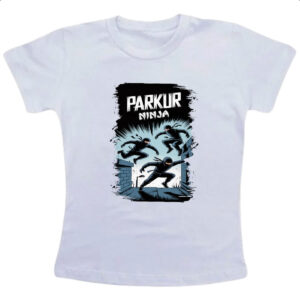 Camiseta Infanto Juvenil Parkur Ninja
