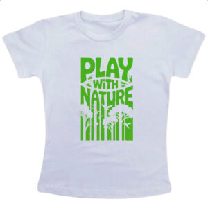 Camiseta Infanto Juvenil Play with nature