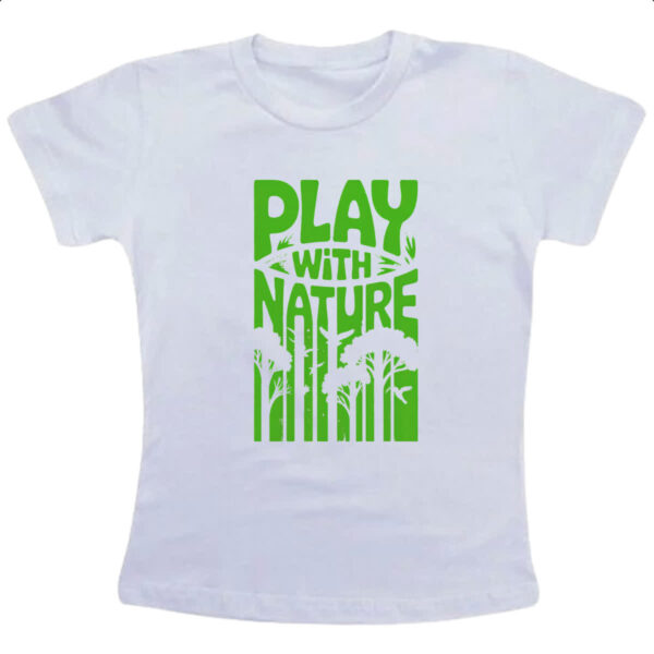 Camiseta Infanto Juvenil Play with nature