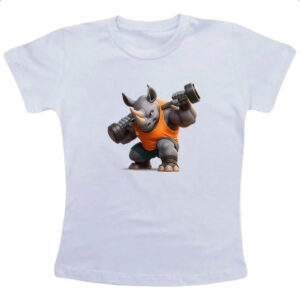 Camiseta Infanto Juvenil Rinoceronte Maromba