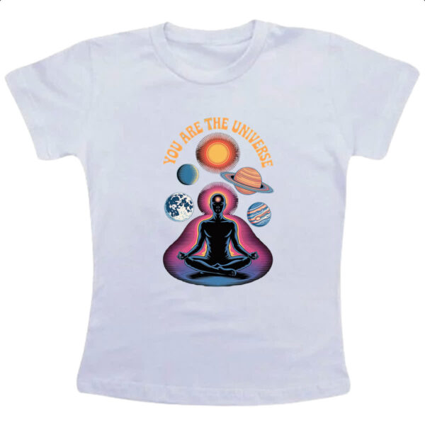 Camiseta Infanto Juvenil You are the universe