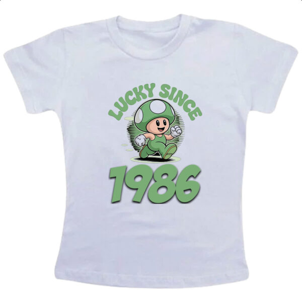 Camiseta Infanto Juvenil Lucky Since 1986