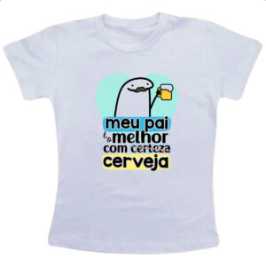 Camiseta Infanto Juvenil Dia dos Pais Flork Certeza