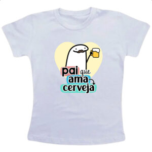 Camiseta Infanto Juvenil Dia dos Pais Flork Cerveja