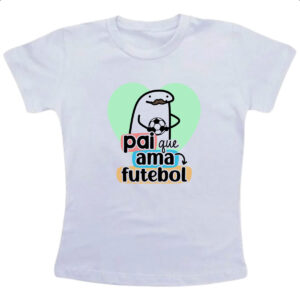 Camiseta Infanto Juvenil Dia dos Pais Flork Futebol