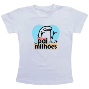 Camiseta Infanto Juvenil Dia dos Pais Flork Milhoes