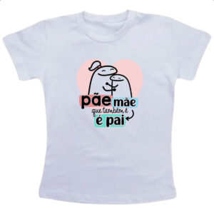 Camiseta Infanto Juvenil Dia dos Pais Flork Pae