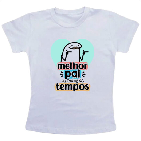Camiseta Infanto Juvenil Dia dos Pais Flork Tempos
