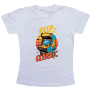 Camiseta Infanto Juvenil Arcade Keep it Classic