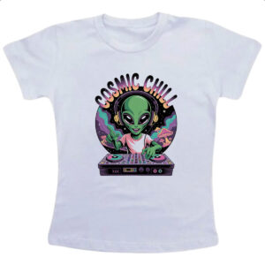 Camiseta Infanto Juvenil ET Cosmic Chill DJ
