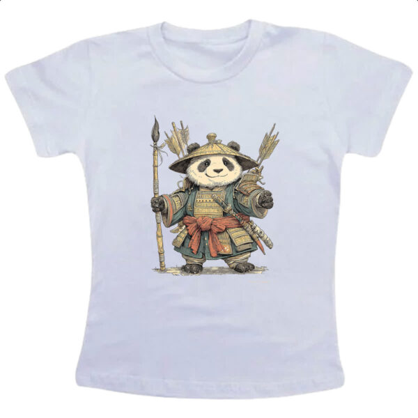 Camiseta Infanto Juvenil Panda Samurai