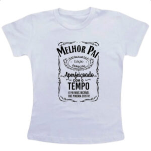 Camiseta Infanto Juvenil Melhor pai edicao especial
