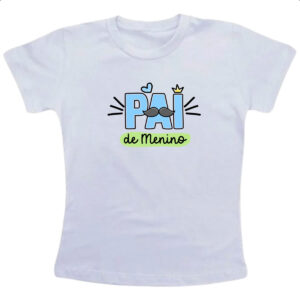 Camiseta Infanto Juvenil Pai de Menino